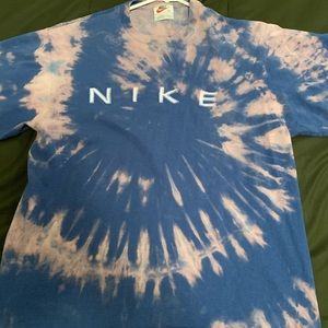 Vintage Nike bleached t shirt